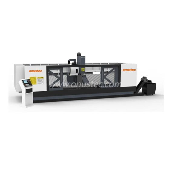 4 محور المعدن المظهر الجانبي BT40 CNC Machining Center